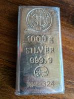 Zilver Nadir baar te koop. Incl certificaat . Lbma, Ophalen of Verzenden, Zilver