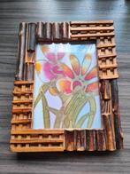 Houten fotolijst/ wissellijst uit Maleisië, Ophalen of Verzenden