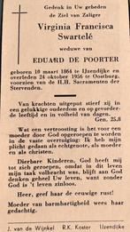 Virginia Francisca Swartele 1864 Ijzerdijke, Ophalen of Verzenden