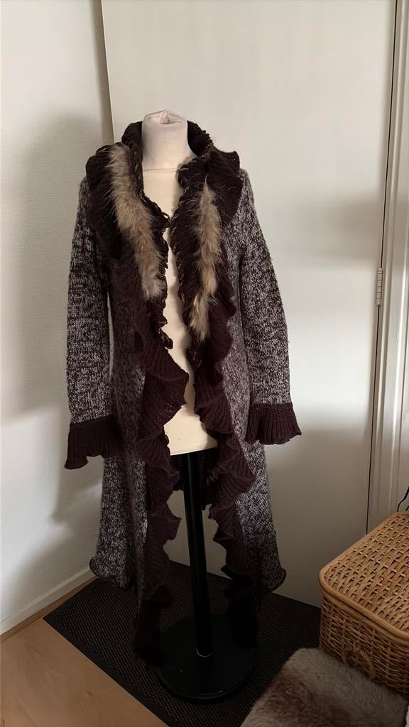 Gaaf vest mt m/l, Ophalen of Verzenden, Gedragen, Maat 38/40 (M), Bruin