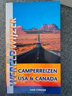 Wereldwijzer Camperreizen USA & Canada - Aad Struijk, Verzenden, Zo goed als nieuw, Struijk