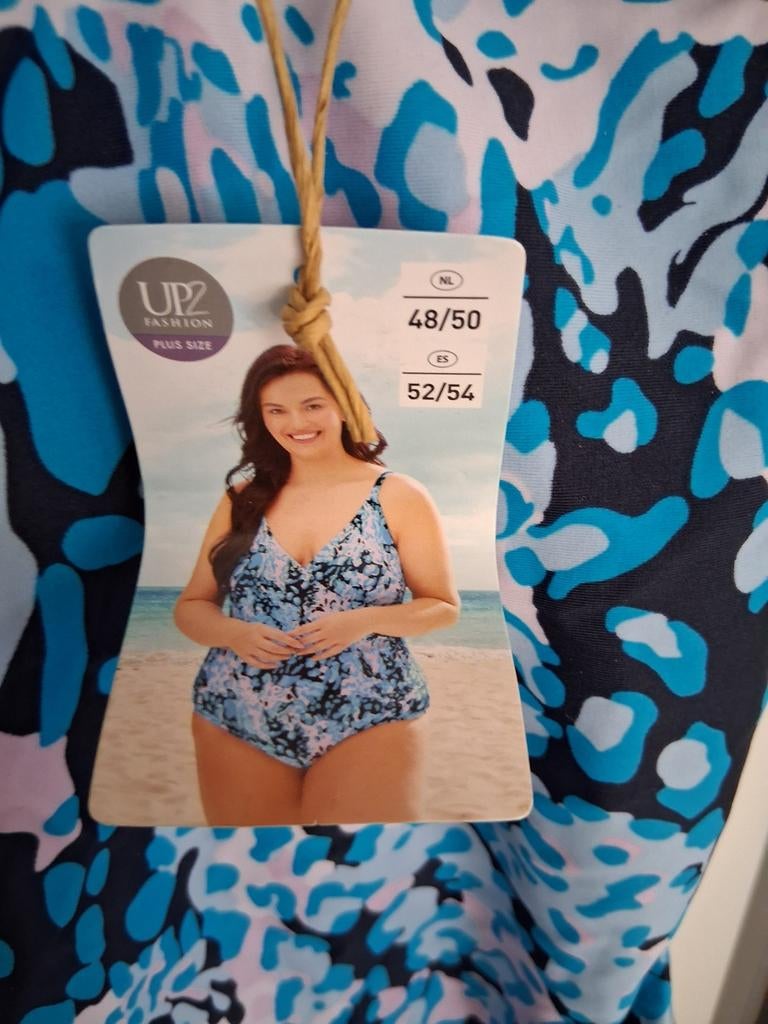 Badpak maat 48-50 nieuw!, Kleding | Dames, Badmode en Zwemkleding, Ophalen of Verzenden, Nieuw, Blauw, Badpak