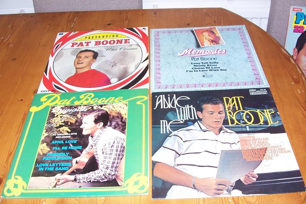 pat boone 8 lp's, Ophalen of Verzenden, Voor 1960, Gebruikt, 12 inch