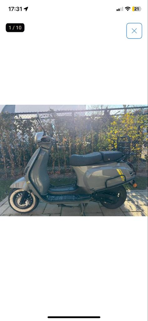 Riva BTC 50cc Scooter - Betrouwbaar en Klaar voor Gebruik, Ophalen of Verzenden, Gebruikt, Overige merken