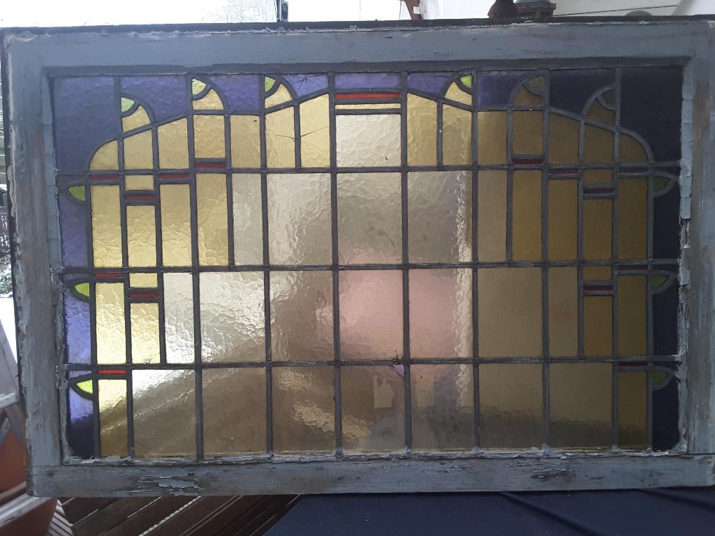 Glas in Lood ramen, Ophalen, Gebruikt