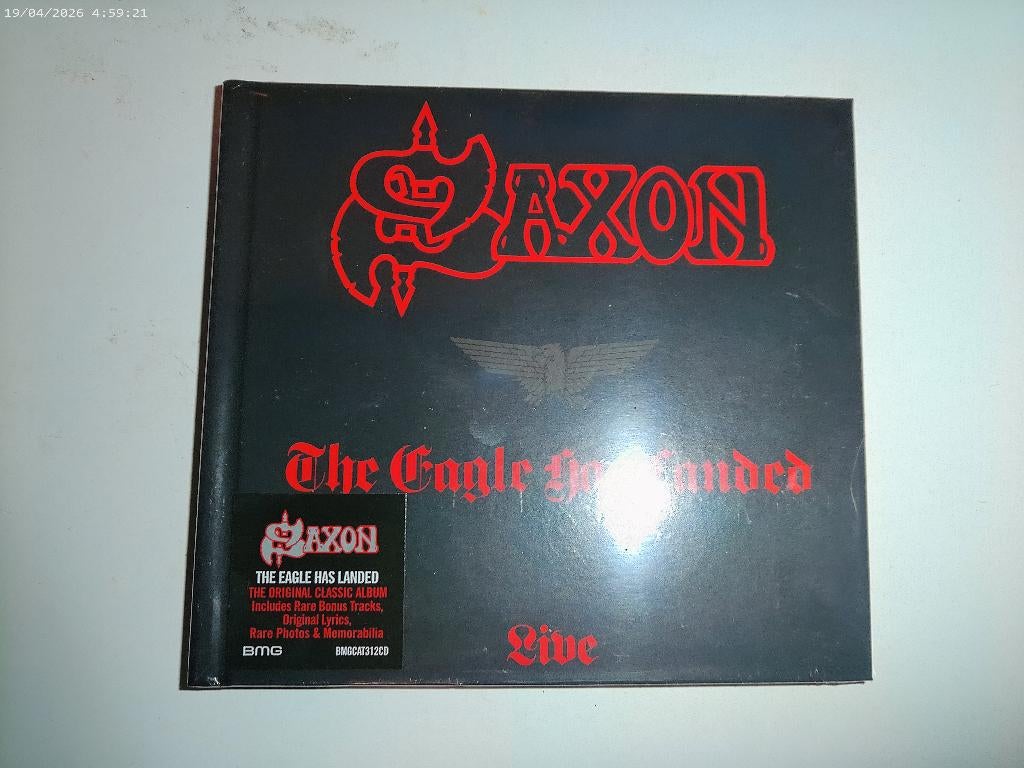 CD Saxon - The Eagle has Landed  LIVE   NIEUW, Cd's en Dvd's, Ophalen of Verzenden, Nieuw in verpakking