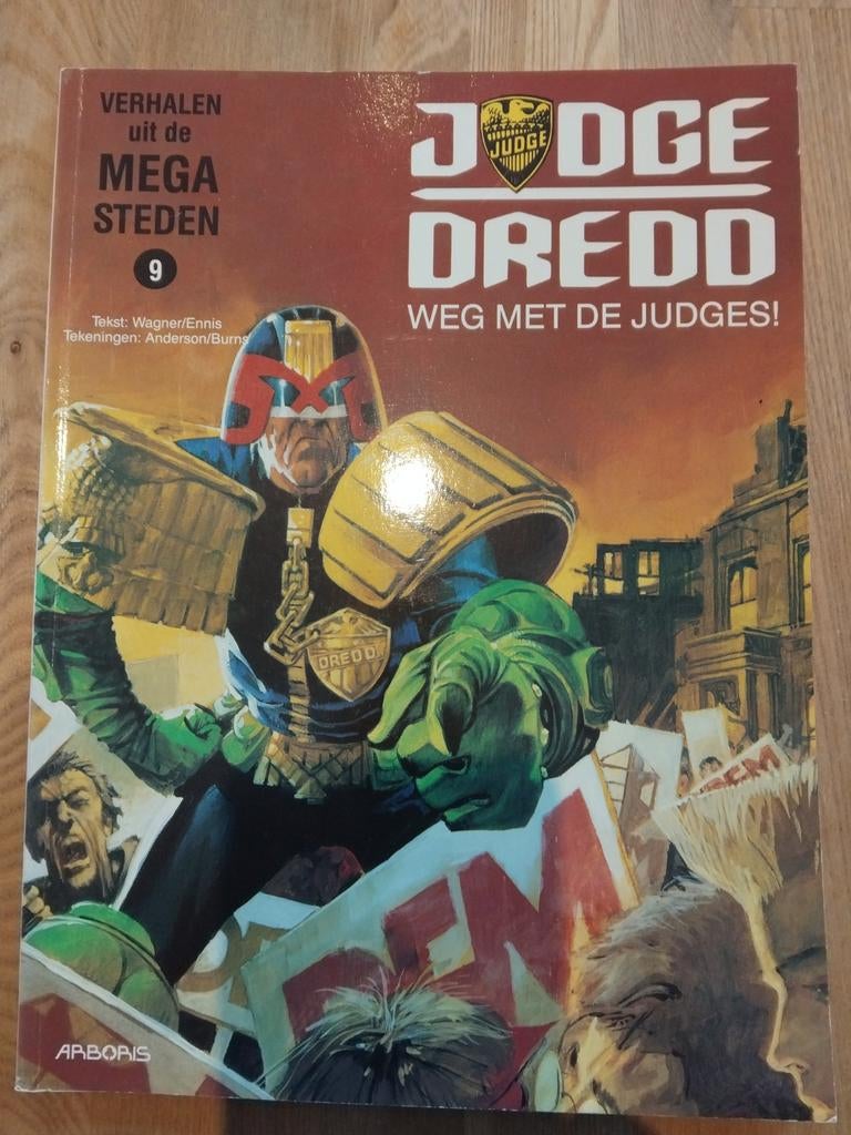 Judge Dredd: ! Nr8, Boeken, Amerika, Ophalen of Verzenden, Wagner/Ennis, Gelezen
