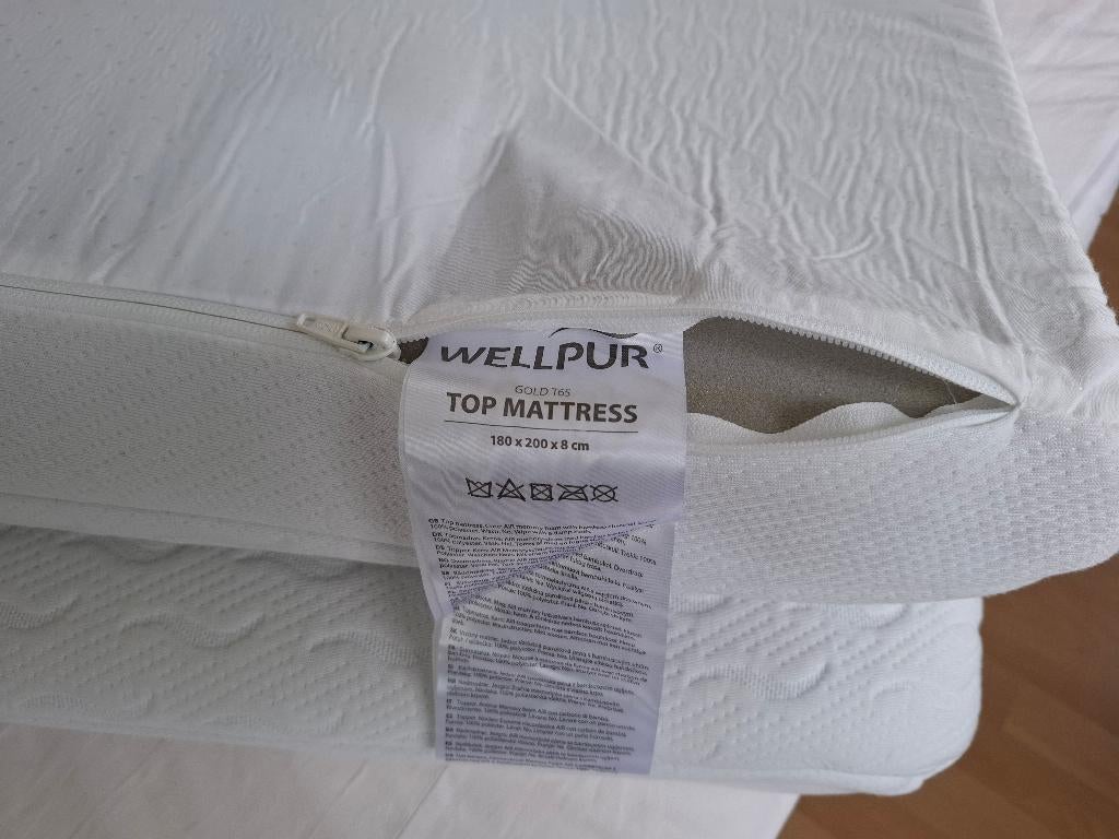 topmatras, Huis en Inrichting, Tweepersoons, Ophalen of Verzenden, Zo goed als nieuw, Matras