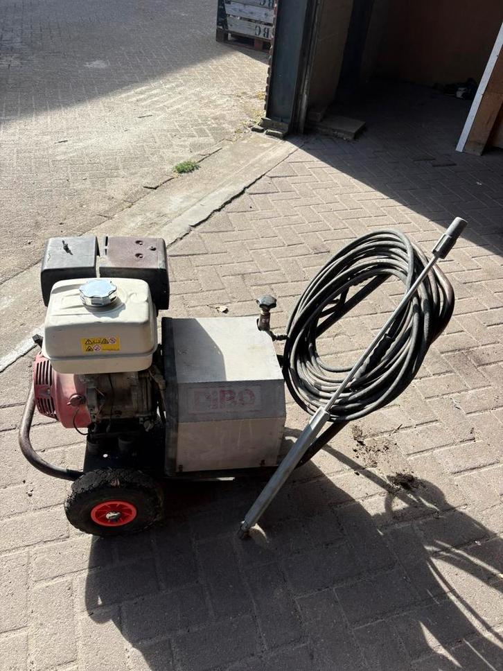 Dibo hogedrukreiniger, Tuin en Terras, Hogedrukreinigers, Zo goed als nieuw, Benzine, Ophalen