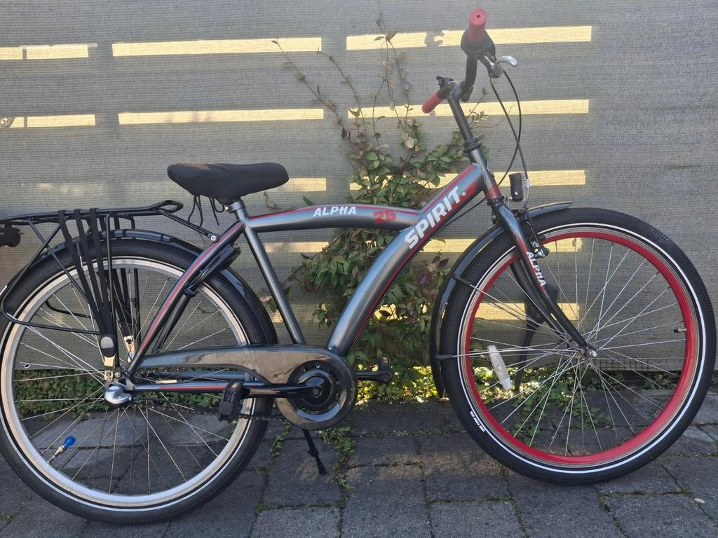 Stoere jongens fiets spirit 26 inch, Fietsen en Brommers, Fietsen | Jongens, Ophalen, Zo goed als nieuw, 26 inch of meer, Versnellingen