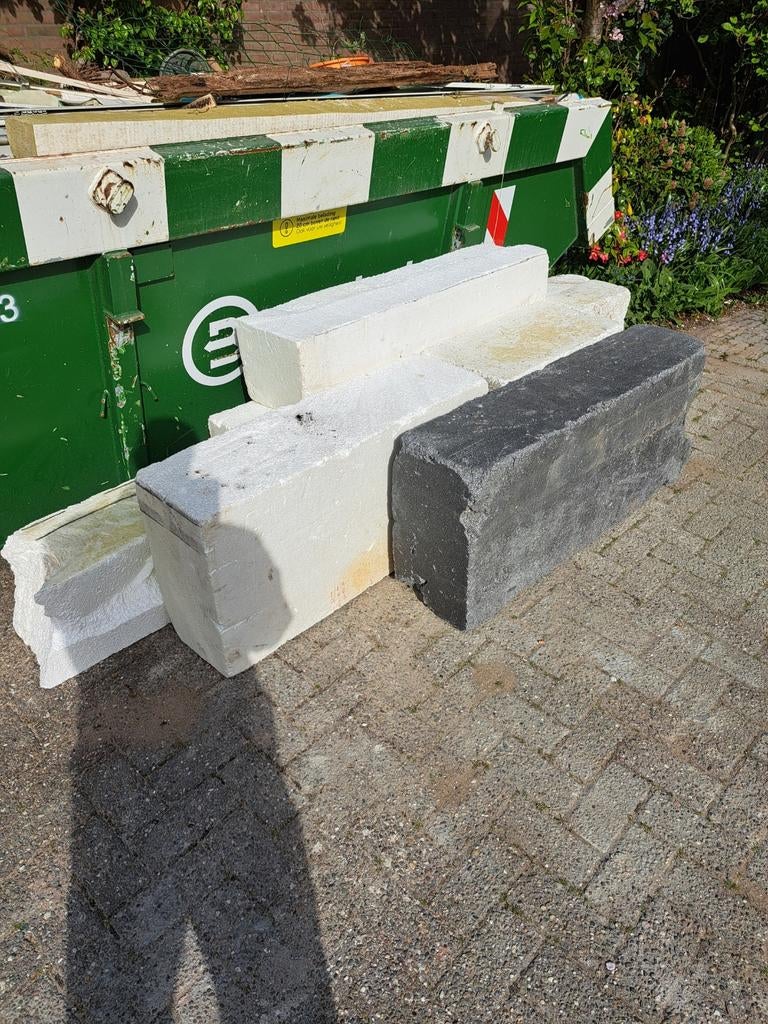 Piepschuim Gratis, Ophalen, Gebruikt, Piepschuim (Tempex), 15 m² of meer