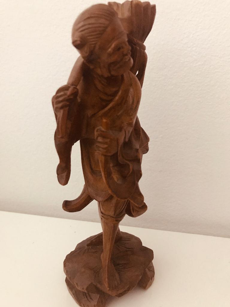 Japans beeld, Antiek en Kunst, Minder dan 20 cm, Art deco, Ophalen of Verzenden, Handgemaakt