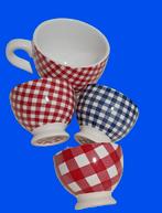 AT HOME WITH MARIEKE ️♥️ 3X kleine mok 1x kop met oor, Verzenden, Zo goed als nieuw, Overige stijlen, Kop(pen) en/of Schotel(s)