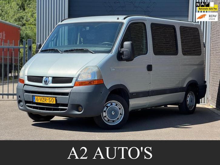 Renault Master T28 2.5dCi L1H1 DC EXPORT, Auto's, Bestelauto's, Bedrijf, Te koop, ABS, Airconditioning, Centrale vergrendeling