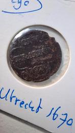 1670 Duit Utrecht, Ophalen of Verzenden, Vóór koninkrijk, Overige waardes, Losse munt