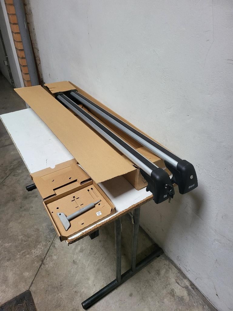 Dakdragers BMW X5 (E70), hoge dakreling 82710404320, Auto diversen, Dakdragers, Ophalen of Verzenden, Zo goed als nieuw