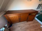 Massief eiken dressoir - 180cm breed, Ophalen, Gebruikt, Met deur(en), 150 tot 200 cm