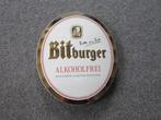BITBURGER EMAILLE RECLAMEBORD, Verzamelen, Biermerken, Ophalen, Gebruikt, Reclamebord, Plaat of Schild, Overige merken
