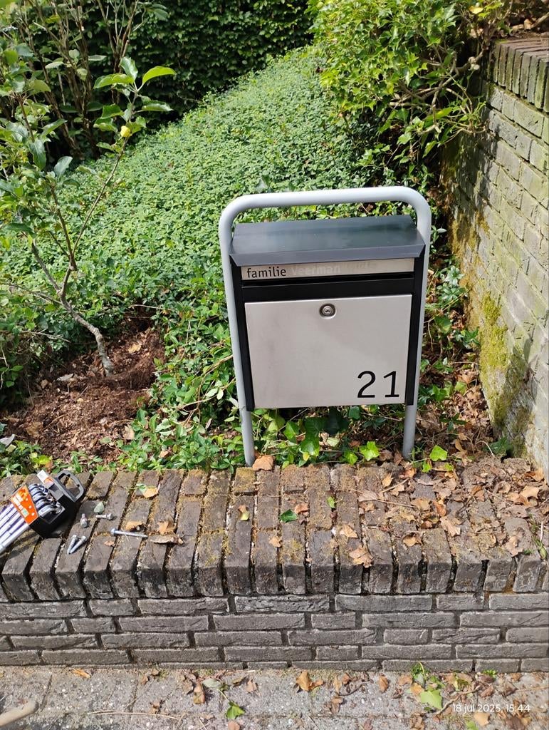 Stevige brievenbus met sleutel, Tuin en Terras, Brievenbussen, Ophalen