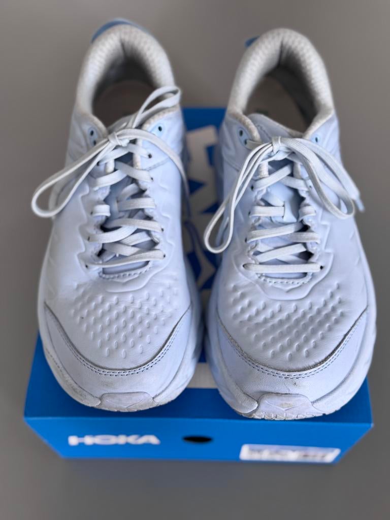 HOKA W Bondi Sr, Ice Blue, maat 42 2/3, Blauw, Ophalen of Verzenden, Sneakers of Gympen, Zo goed als nieuw