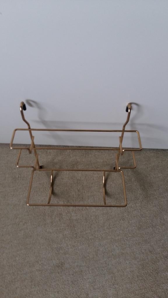MOOIE DURE KWALITEIT MESSING KEUKENROL/FOLIEHOUDER, Ophalen, Goud, Overige materialen, Overige merken