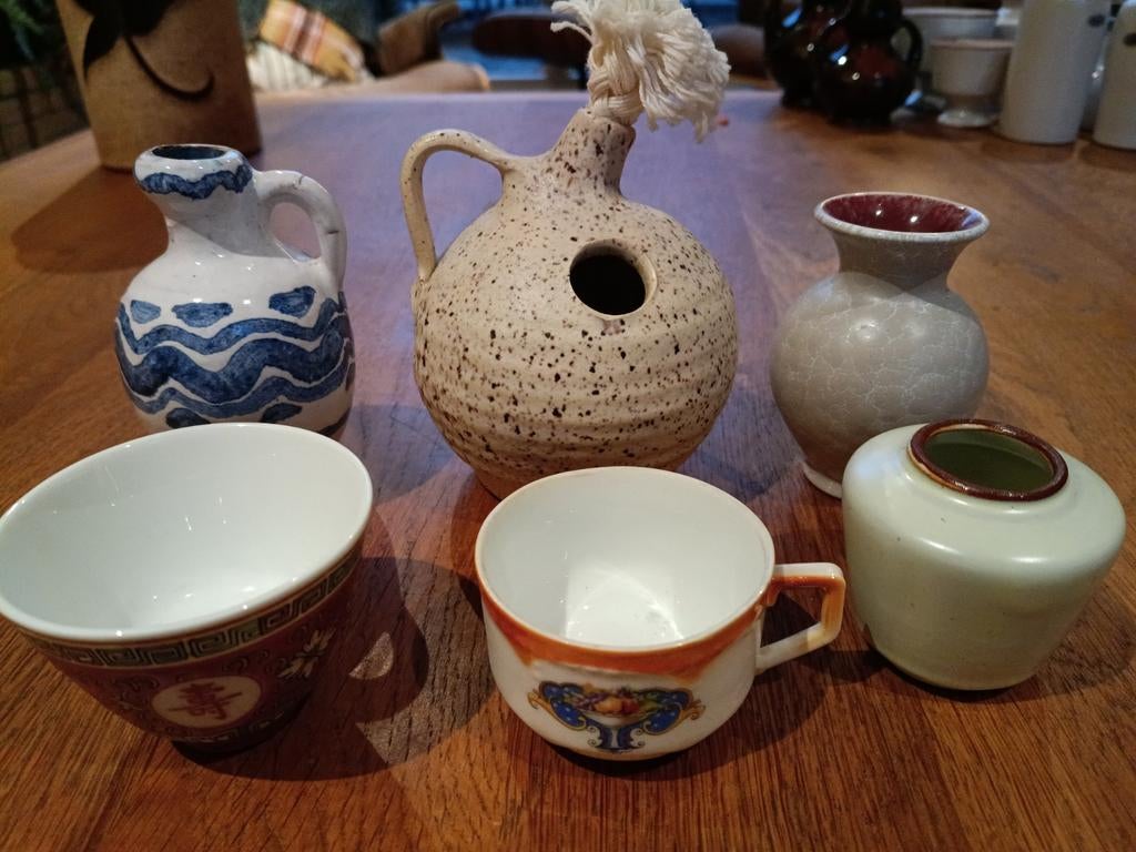 Divers Keramiek, zes stuks, Ophalen of Verzenden