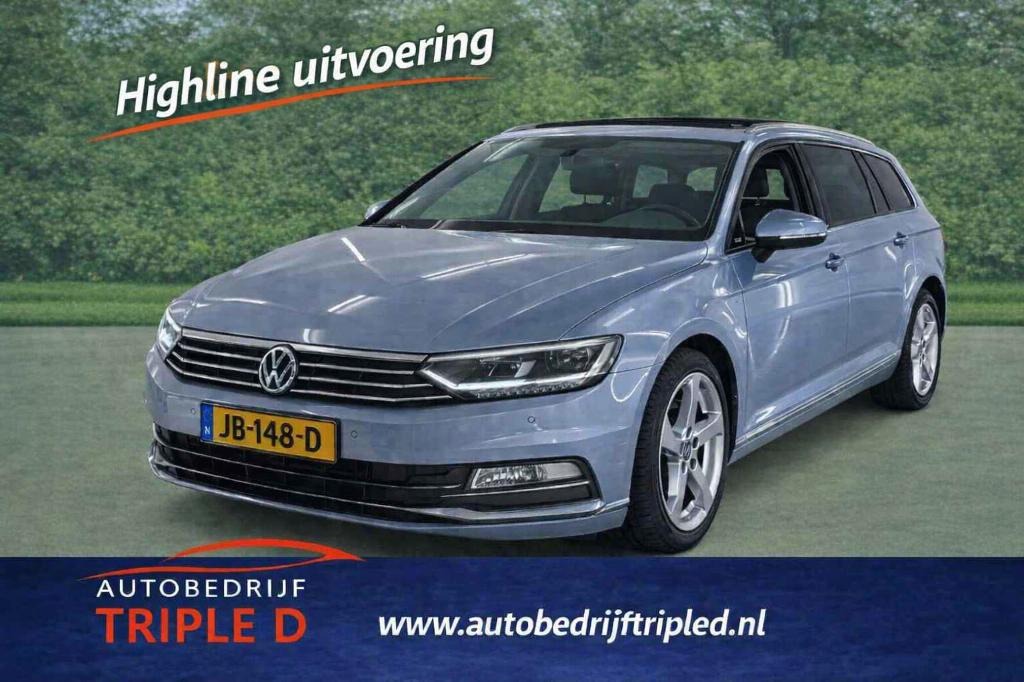 Volkswagen Passat 1.4 TSI 160KW GTE Phev VAR Dsg6 2016 Blauw, Auto's, Volkswagen, Zwart, 156 pk, Elektronische parkeerrem, Blauw