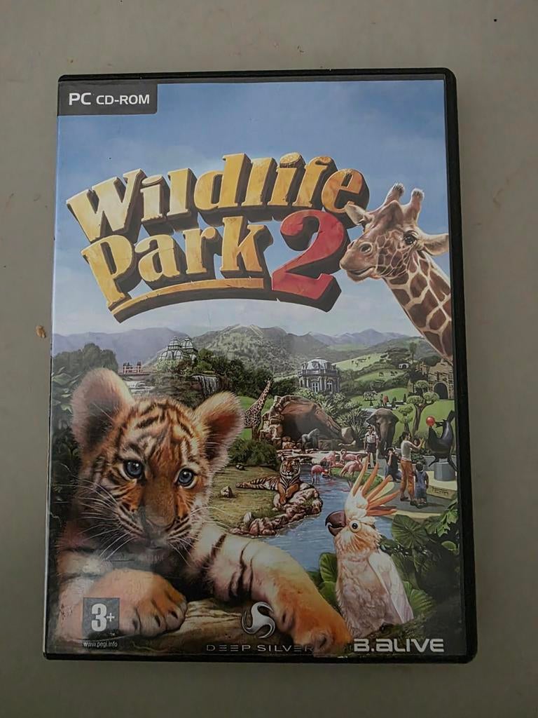 Pc game Wildlife Park 2, Spelcomputers en Games, Games | Pc, 1 speler, Ophalen of Verzenden, Zo goed als nieuw, Vanaf 3 jaar