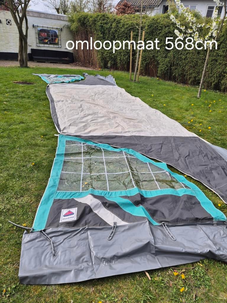 Dorema Luifel met dichte zijden, omloopmaat 568cm, Ophalen, Zo goed als nieuw, Dorema