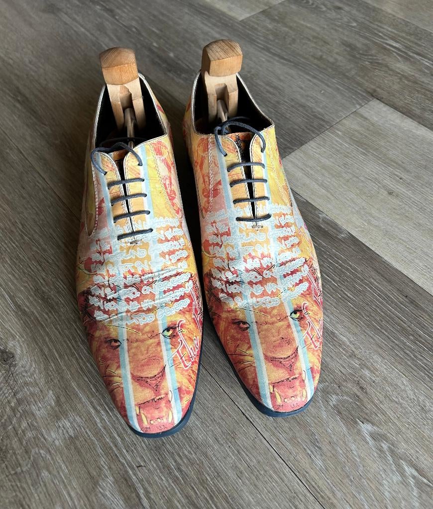 Herenschoen oranje stijl mt 42/44, Ambiorix, Overige kleuren, Nieuw, Ophalen of Verzenden