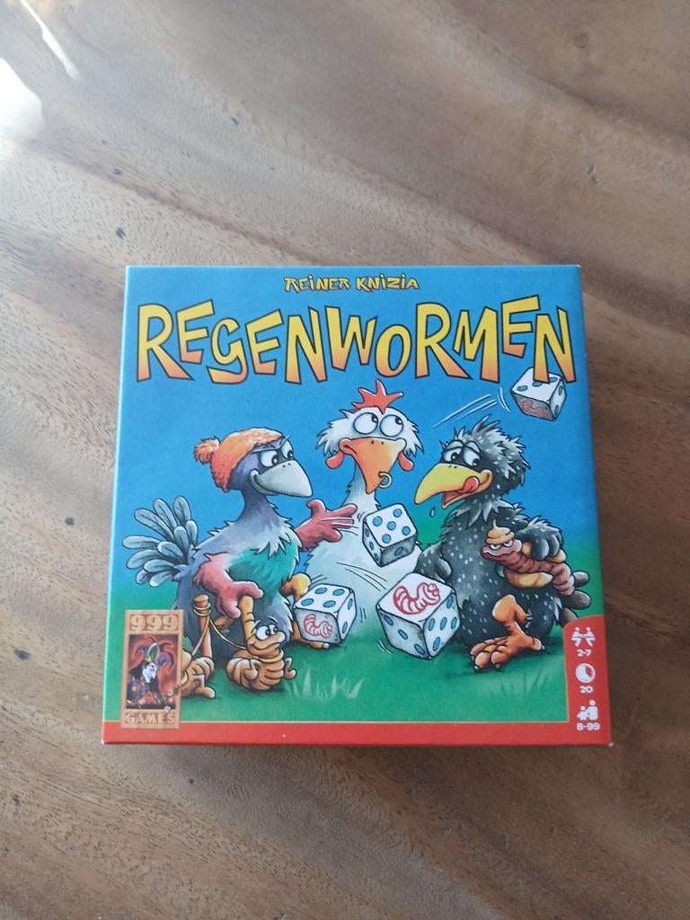 Regenwormen - Leuk dobbelspel!, Ophalen of Verzenden, Zo goed als nieuw, 999 Games
