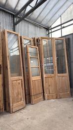 Antieke glasdeuren veranda deuren, Doe-het-zelf en Verbouw, Deuren en Horren, Ophalen of Verzenden, Zo goed als nieuw, Binnendeur
