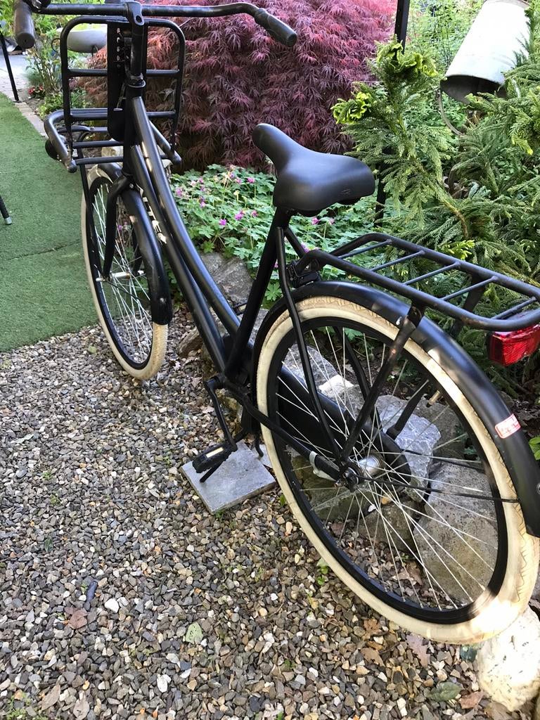 Dames transportfiets, 56 cm of meer, Ophalen, Gebruikt, Terugtraprem