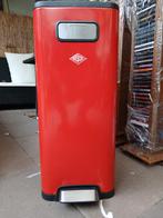 Wesco Afvalemmer Rood - Stijlvol en Functioneel, Gebruikt, Met pedaal, Ophalen of Verzenden, 30 tot 40 liter
