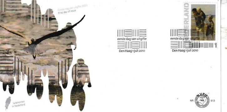 FDC 613 - JOZEF ISRAËLS, Postzegels en Munten, Postzegels | Eerstedagenveloppen, Onbeschreven, Nederland, Ophalen of Verzenden