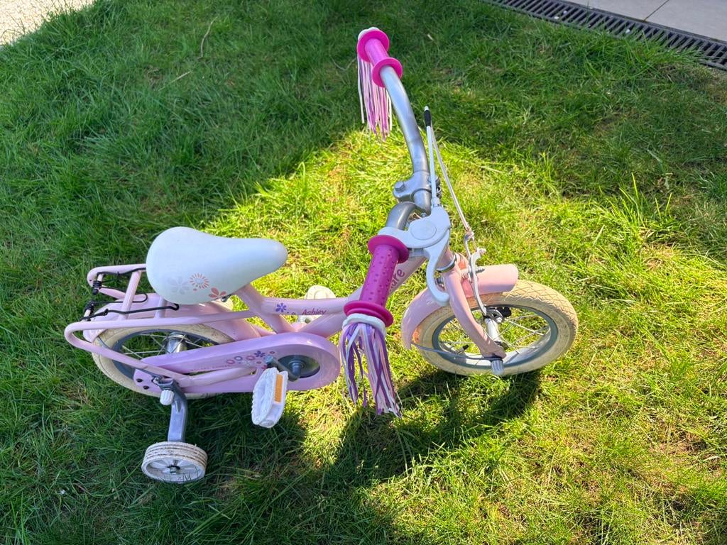 Kinderfiets 12 inch, Fietsen en Brommers, Fietsen | Kinderfietsjes, Ophalen, Terugtraprem, Zijwieltjes, Gebruikt