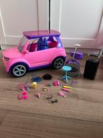 Barbie auto met accessoires, Ophalen of Verzenden, Zo goed als nieuw
