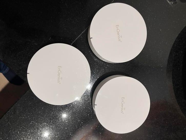 3x EnGenius EMR-3000v2 Mesh Router / Access Point Set, Computers en Software, Routers en Modems, Gebruikt, Router, Ophalen of Verzenden