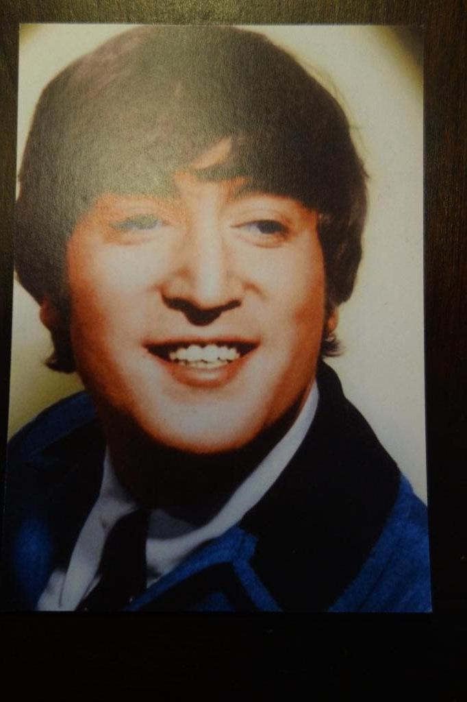 Briefkaart afb. John Lennon, Ophalen of Verzenden, Nieuw, Foto of Kaart