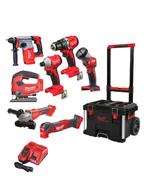 Milwaukee nieuw set 9 delige met 3 accu, Ophalen of Verzenden, Nieuw