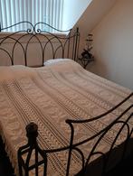 Tweepersoons gehaakt sprei, Wit, Overige typen, Tweepersoons, Ophalen of Verzenden