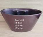 Bloempot paars ovaal, Tuin en Terras, Bloempotten, Gebruikt, Binnen, Ophalen of Verzenden, Overige vormen