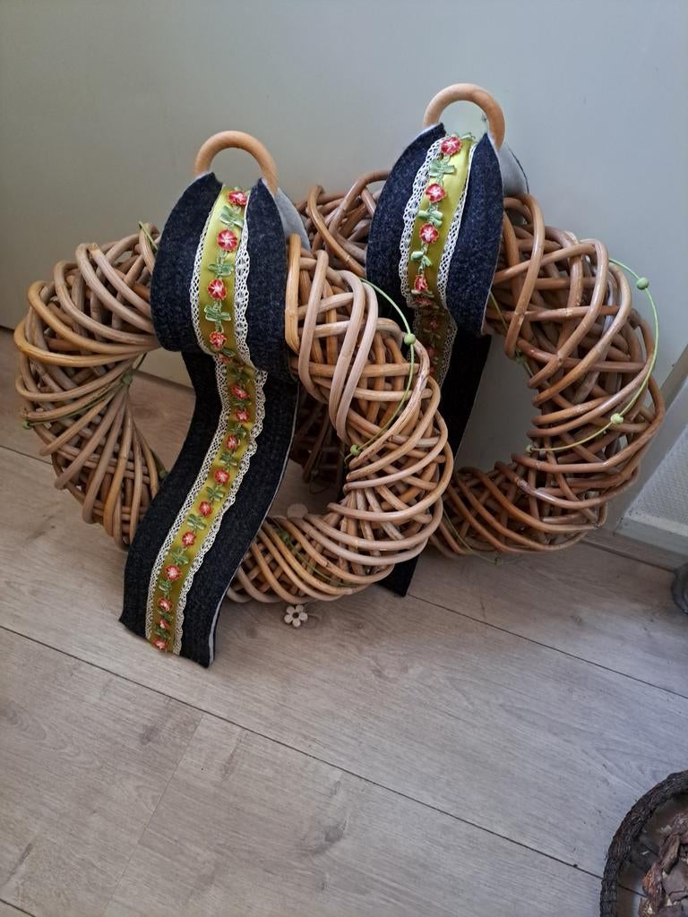 Mooie grote kransen zgan, Huis en Inrichting, Woonaccessoires | Kransen, Ophalen, Zo goed als nieuw