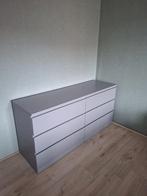 Malm ladenkast (Ikea) grijs 160 78 cm, Ophalen, 5 laden of meer, 150 tot 200 cm, Zo goed als nieuw