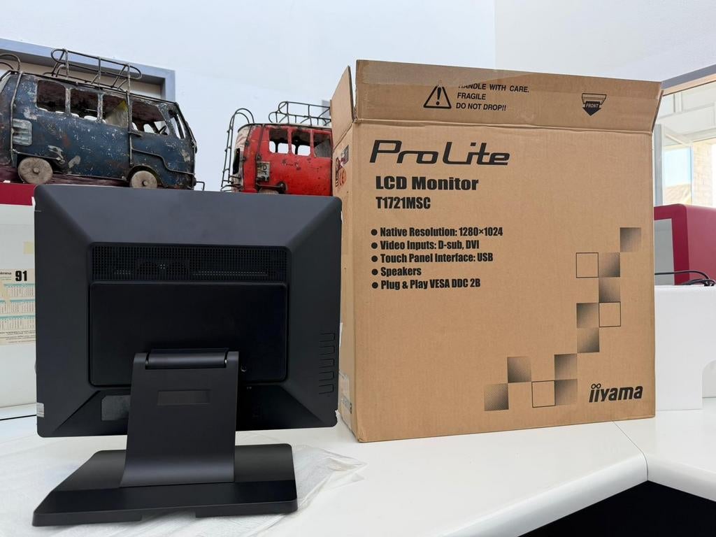 iiyama T1721MSC-B2 17" TN Touchscreen Monitor 80Hz 5ms, ., Touchscreen, Ophalen of Verzenden, .
