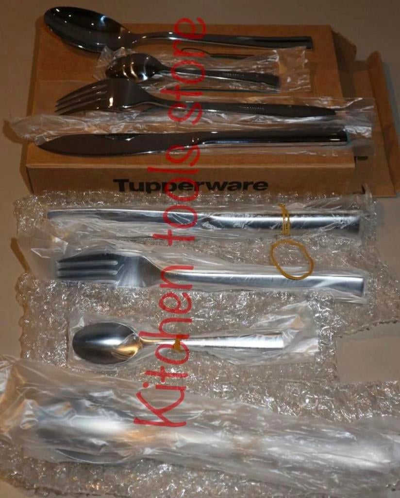 Tupperware pro chef serie 16 delige bestek set op voorraad, Ophalen of Verzenden, Nieuw, Overige typen