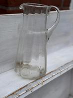 Oude glazen waterkan, Antiek en Kunst, Antiek | Glas en Kristal, Ophalen of Verzenden