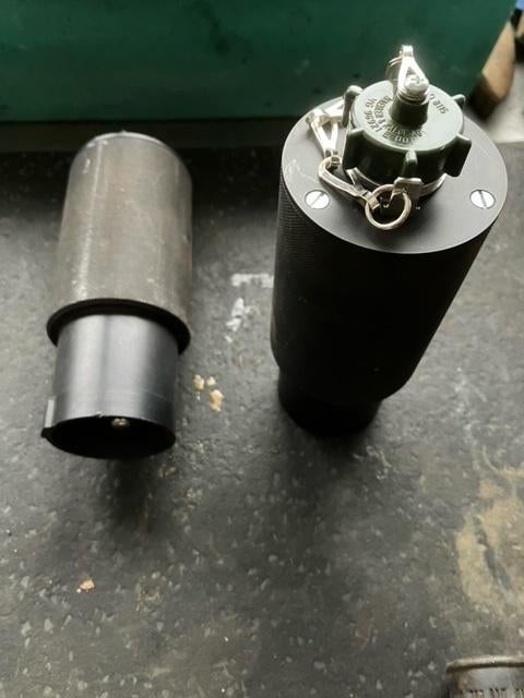 Connector startkabel tbv 24 V aansluiting oa Nekaf, Laro, YA, Verzamelen, Ophalen of Verzenden, Landmacht, Nederland, Overige typen