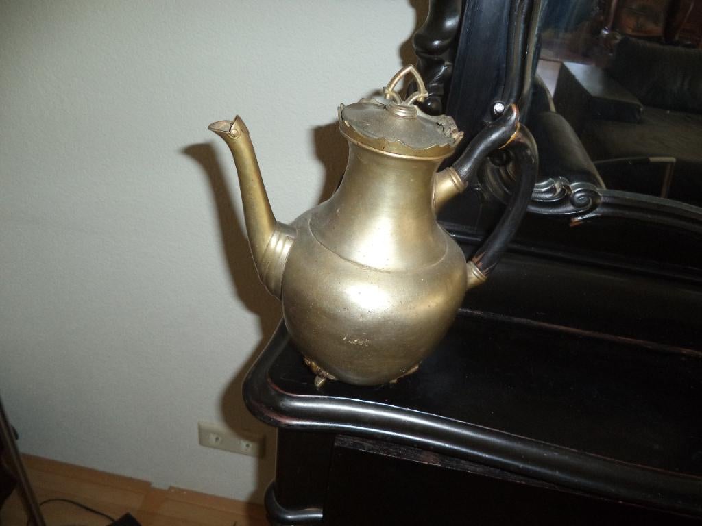 KOFFIE POT EN THEE POT BIEDEMEIER, Antiek en Kunst, Ophalen of Verzenden