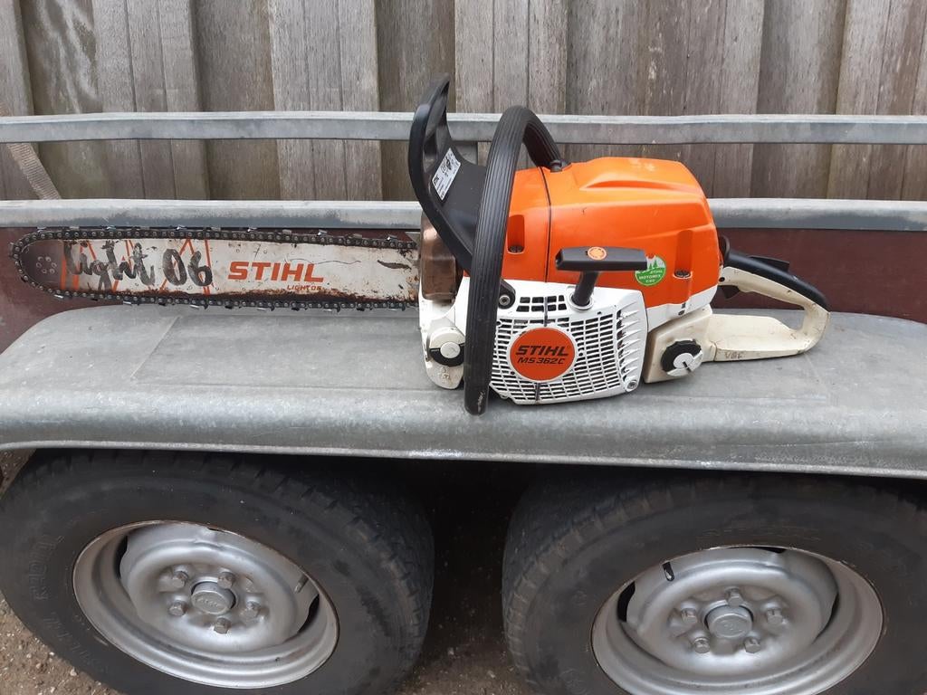 Tk nette prof Stihl ms 362 C kettingzaag motorzaag, Ophalen, Gebruikt